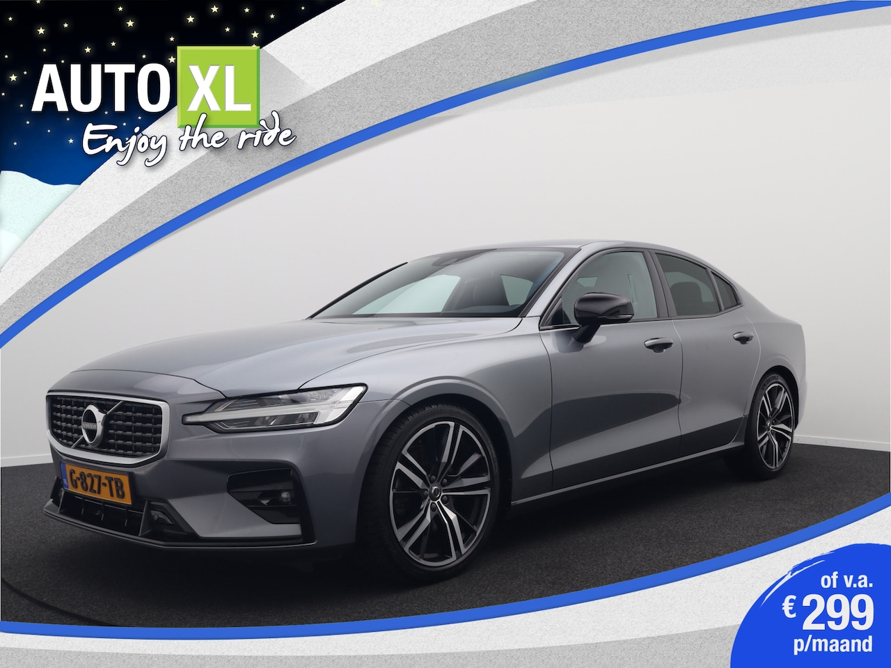 Volvo S60 - 2.0 T4 R-Design Carplay Leder Memory LED 19' LMV - AutoWereld.nl