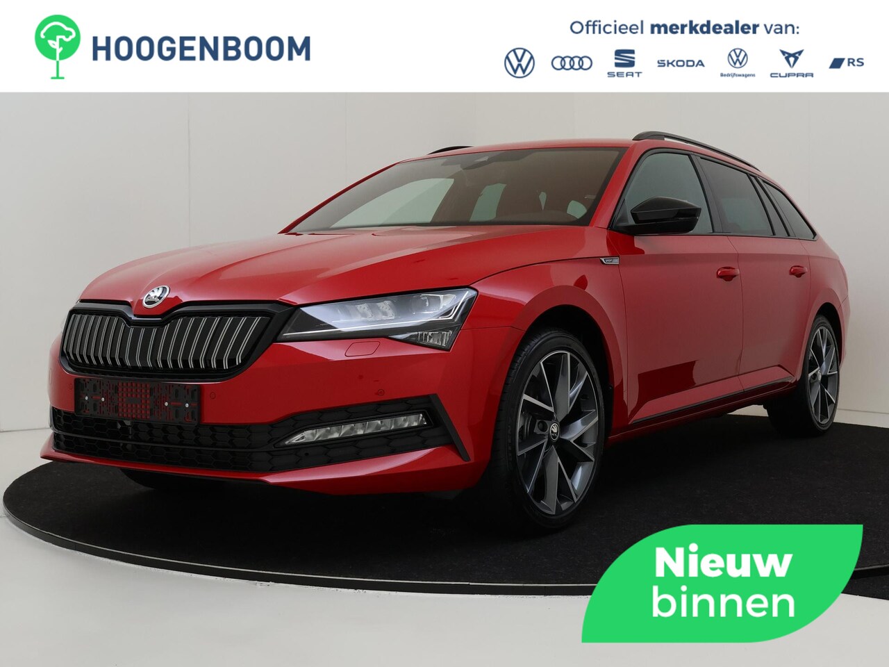 Skoda Superb Combi - 1.4 TSI iV DSG 218pk Sportline Business | Sportstoelen voor | Adaptive cruisecontrol | Ach - AutoWereld.nl