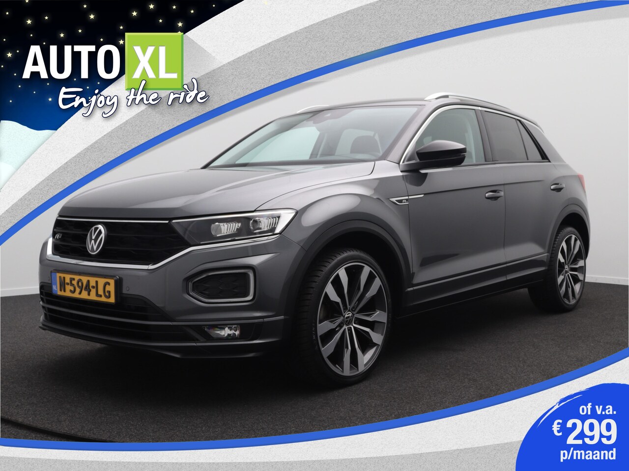 Volkswagen T-Roc - 1.5 TSI Aut. R-Line Camera Sportstoelen Stoelverwarming - AutoWereld.nl