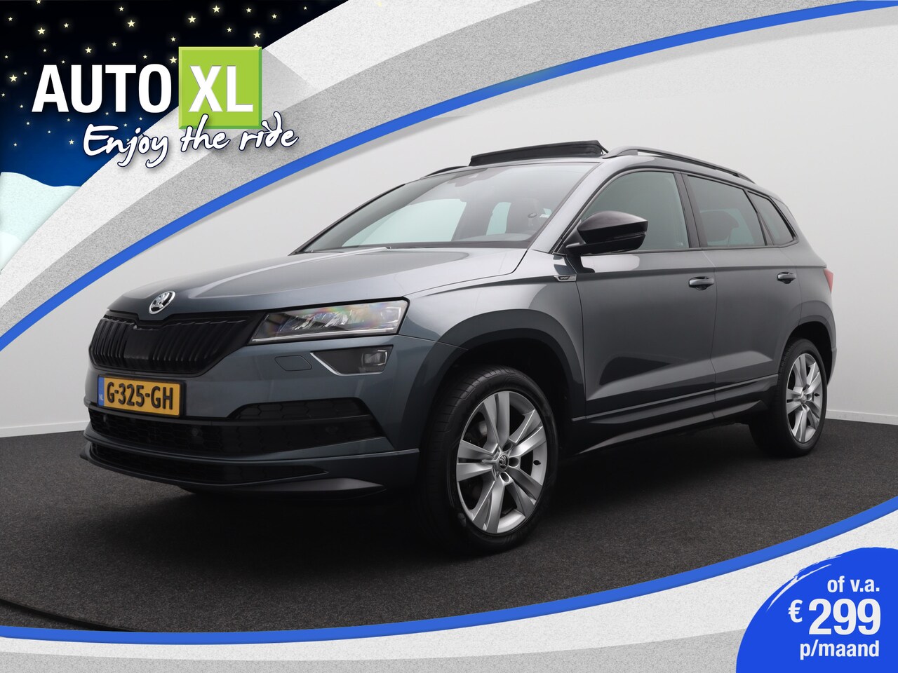 Skoda Karoq - 1.5 TSI 150 PK Aut. Sportline Canton Pano-dak Stoelverw. Carplay 1k - AutoWereld.nl