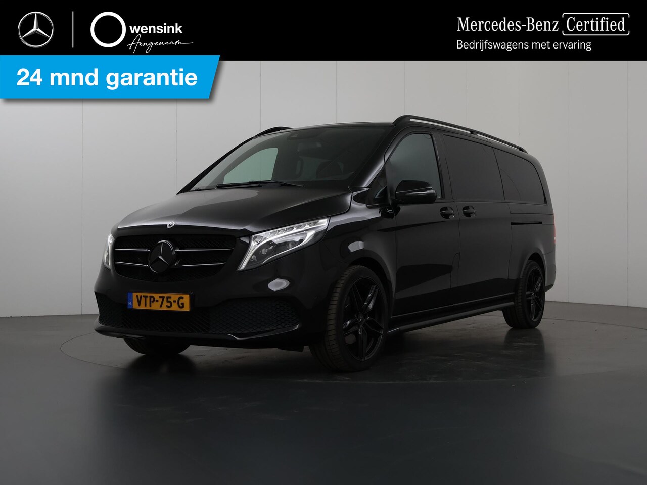 Mercedes-Benz V-klasse - 300d | AMG | XL L3 | Dubbele Cabine | Black pakket | LM Velgen | Lederen bekleding | Parke - AutoWereld.nl