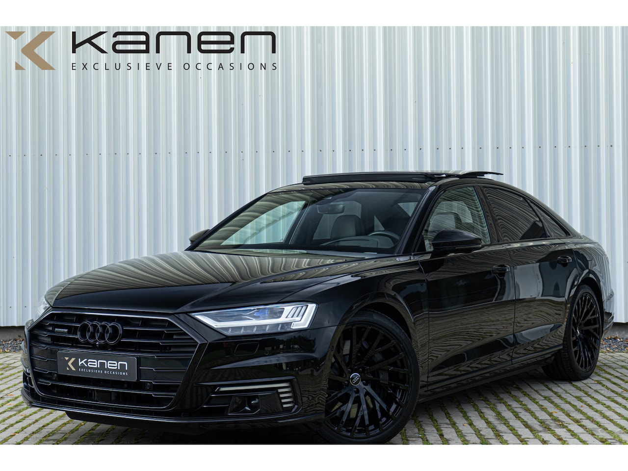 Audi A8 - 60 TFSI e S-Line Quattro S stoelen Pano Keyless Matrix Massage ACC 463pk - AutoWereld.nl