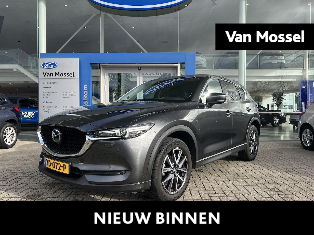 Mazda CX-5 - 2.0 SkyActiv-G 165 GT-M | Trekhaak | Leder | Adaptieve Cruise Control | Head-Up Display | - AutoWereld.nl