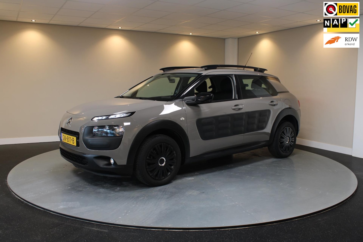 Citroën C4 Cactus - 1.2 PureTech Feel *Prachtkleur & interieur! Cruise|NAP - AutoWereld.nl