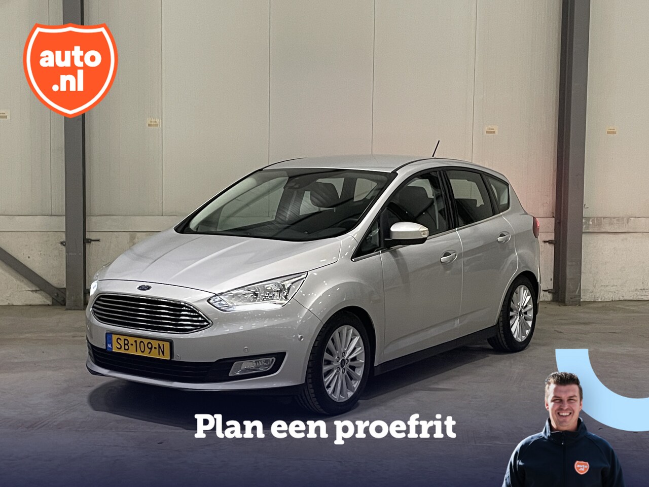 Ford C-Max - 1.0 Titanium | Trekhaak | Cruise Control | Camera | verwarmde voorruit | 16'LM Velgen | - AutoWereld.nl