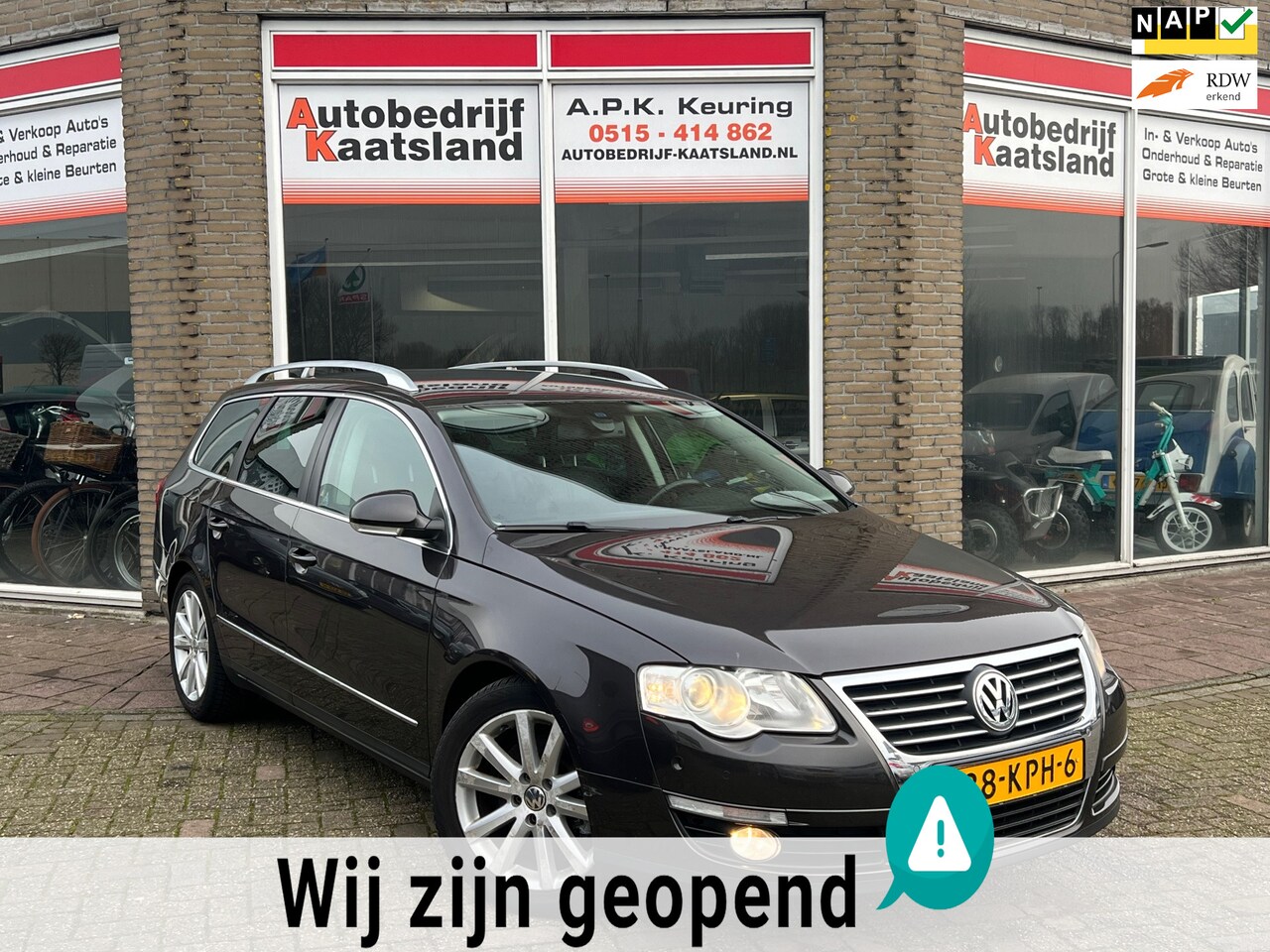 Volkswagen Passat Variant - 1.4 TSI Highline BlueMotion Automaat - Navi - PDC - Stoelverwarming - 2010 - AutoWereld.nl