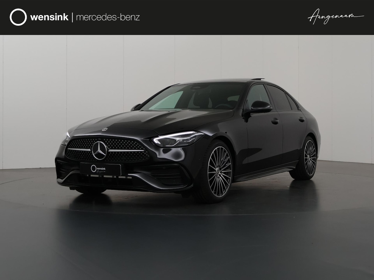 Mercedes-Benz C-klasse - 180 Star Edition AMG NIGHT | Panoramadak | Burmester | Keyless Entry | 360 camera | - AutoWereld.nl