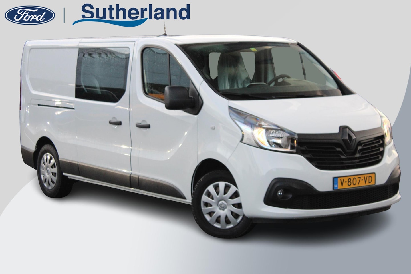 Renault Trafic - 1.6 dCi T29 L2H1 DC Luxe | 145pk | Dubbele Cabine | Trekhaak | Cruise Control | Navigatie - AutoWereld.nl