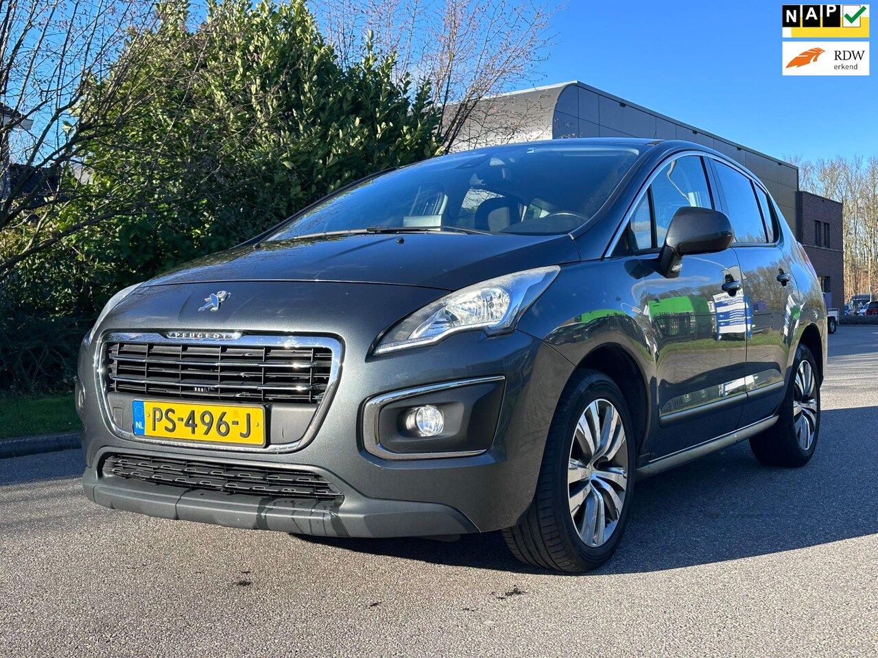 Peugeot 3008 - 1.2 PureTech Blue Lease Executive Achteruit camera*Navigatie*Cruise*Trekhaak*Clima*Distrib - AutoWereld.nl