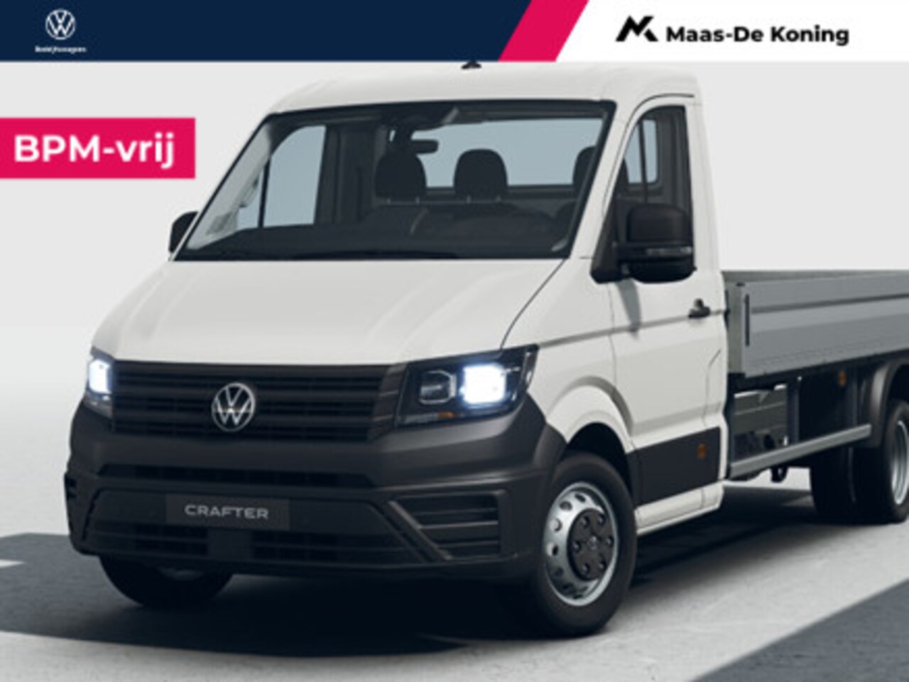 Volkswagen Crafter - Bedrijfswagens Pick-Up 50(35) 2.0TDi 164pk Trendline L4 338642 - AutoWereld.nl