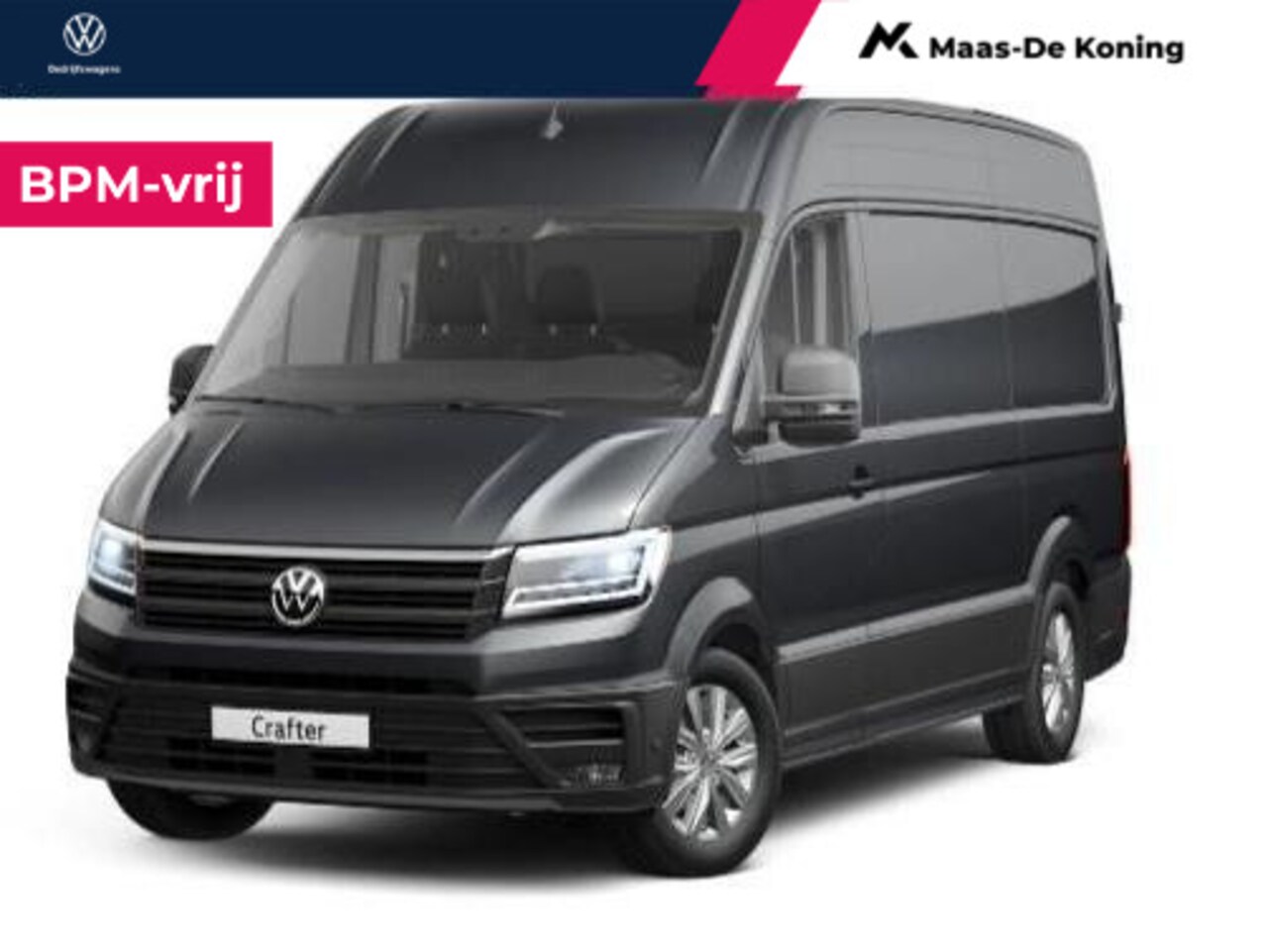 Volkswagen Crafter - Bedrijfswagens 35 Exclusive 2.0TDi 140pk Automaat L3H3 352787 - AutoWereld.nl