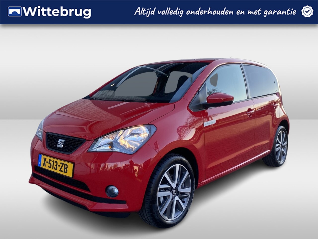 Seat Mii Electric - electric / INCL BTW/ PARK. SENSOREN/ CRUISE/ STOEL VERWARM./ BLUETOOTH/ CLIMA/ DAB/ 16" LM - AutoWereld.nl