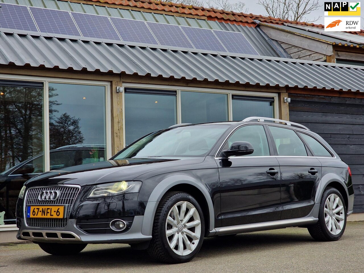 Audi A4 allroad quattro - 2.0 TFSI Pro Line (Ketting 2024 Vervangen / Audi onderhouden / NL Auto / NAP / Trekhaak / - AutoWereld.nl