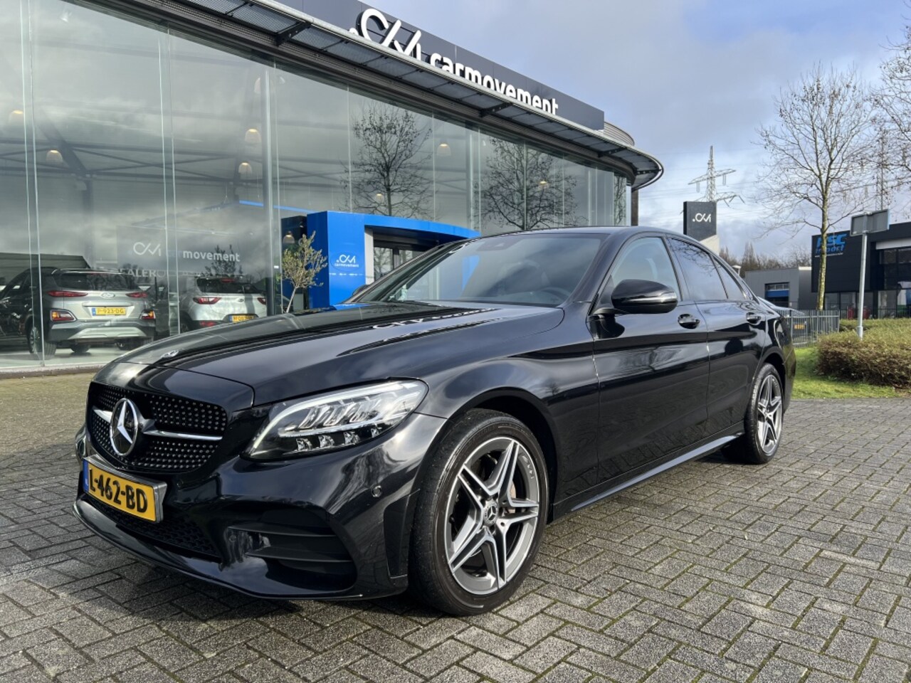 Mercedes-Benz C-klasse - 200 AMG Line 184PK | Navi | Elek. Trekhaak | LED | Dodehoek - AutoWereld.nl