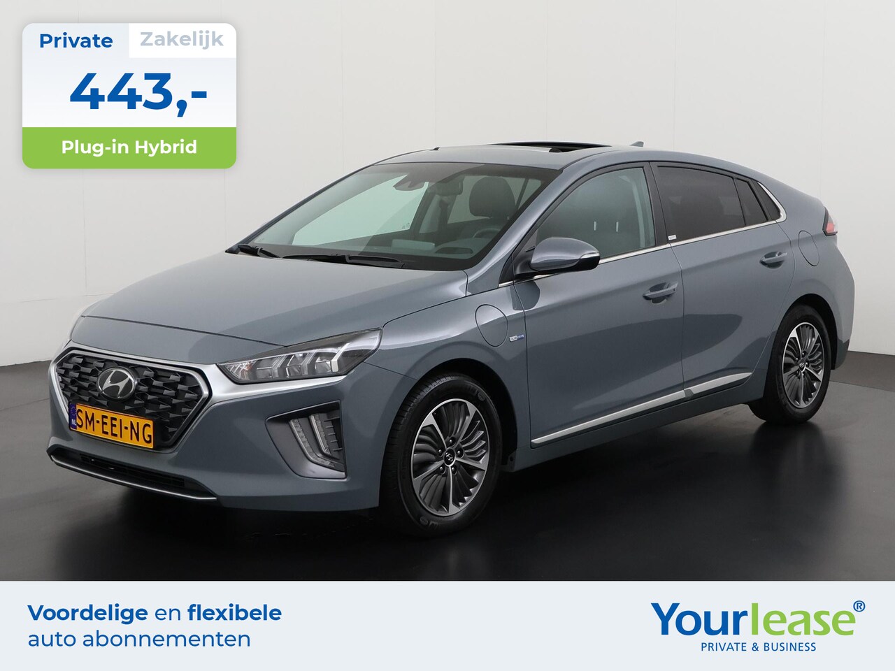 Hyundai IONIQ - 1.6 GDi PHEV Plug-in Style | All-in 443,- Private Lease | Zondag Open! - AutoWereld.nl