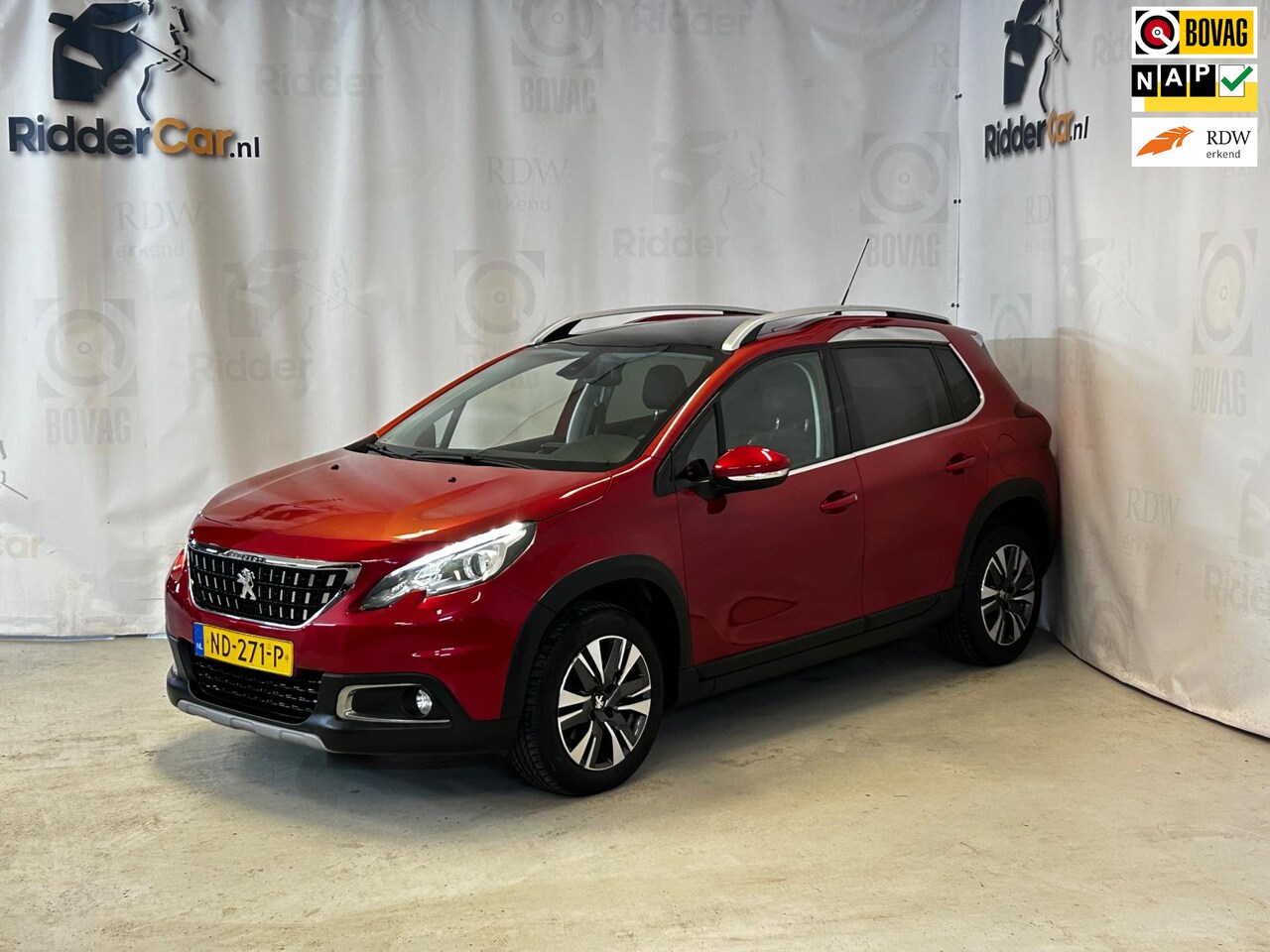 Peugeot 2008 - 1.2 PureTech Allure|1E EIG|NAP|AUTOMAAT|CRUISE|PARK SENS| - AutoWereld.nl