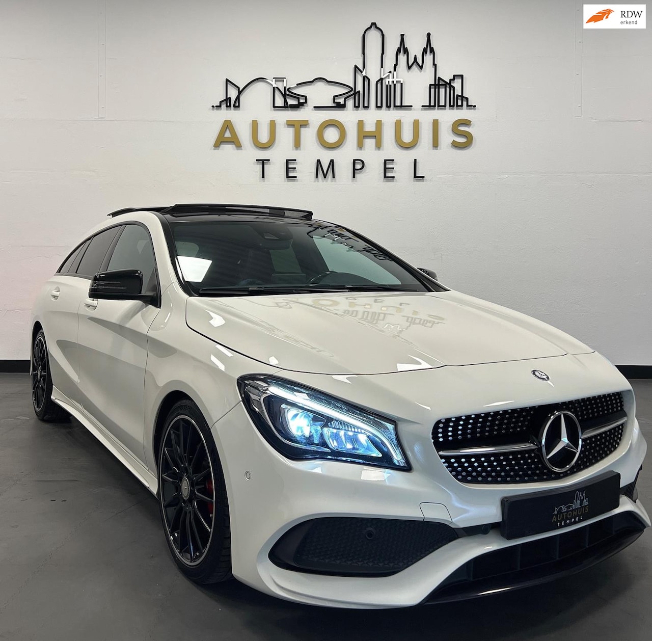 Mercedes-Benz CLA-klasse Shooting Brake - 200 Prestige Amg Edition Navi Cruise Led PDC Pano 18 INCH - AutoWereld.nl