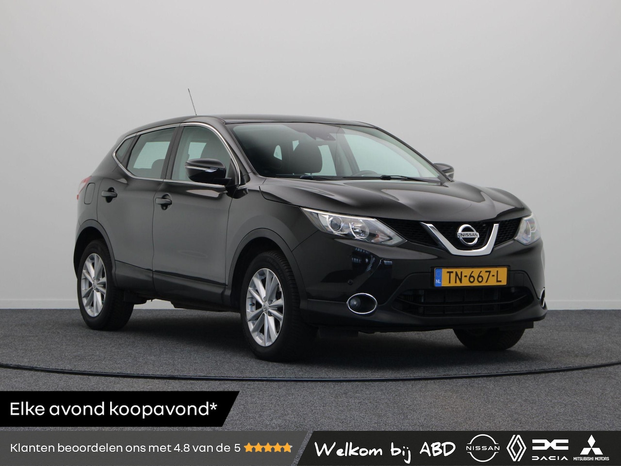 Nissan Qashqai - 1.2 Connect Edition | Stoelverwarming | Cruise Control | Trekhaak | Navigatie | All Season - AutoWereld.nl