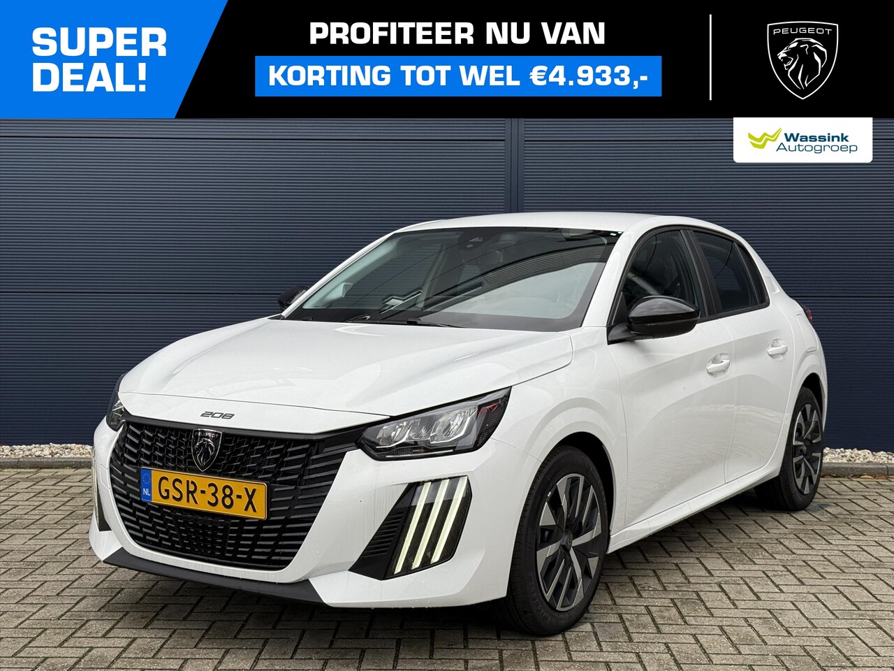 Peugeot 208 - 1.2 PureTech 75pk Active | Navigatie | Parkeersensoren achter | Carplay | Snel leverbaar! - AutoWereld.nl