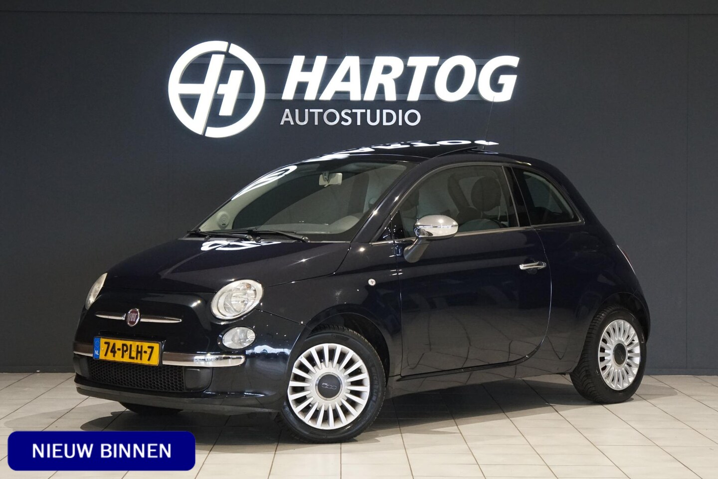 Fiat 500 - 0.9 TwinAir Lounge *EERSTE EIGENAAR* + SCHUIFDAK - AutoWereld.nl