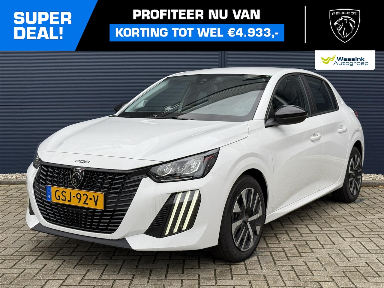 Peugeot 208 - 1.2 PureTech 75pk Active | Navigatie | Parkeersensoren achter | Carplay | Snel leverbaar! - AutoWereld.nl