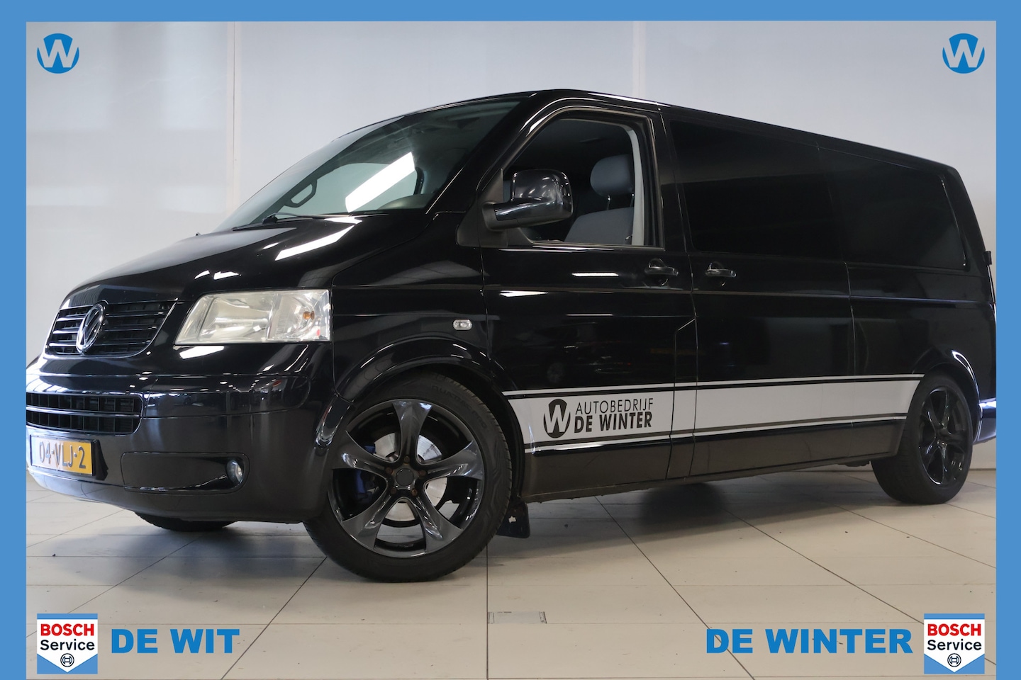 Volkswagen Transporter - 2.5 TDI H1L2 dubbele schuifdeuren! ideale camperbasis 19" all season - AutoWereld.nl