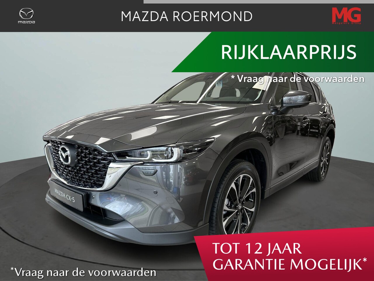 Mazda CX-5 - 2.0 SkyActiv-G 165 Advantage/€ 4.000,00 voordeel/Rijklaarprijs - AutoWereld.nl