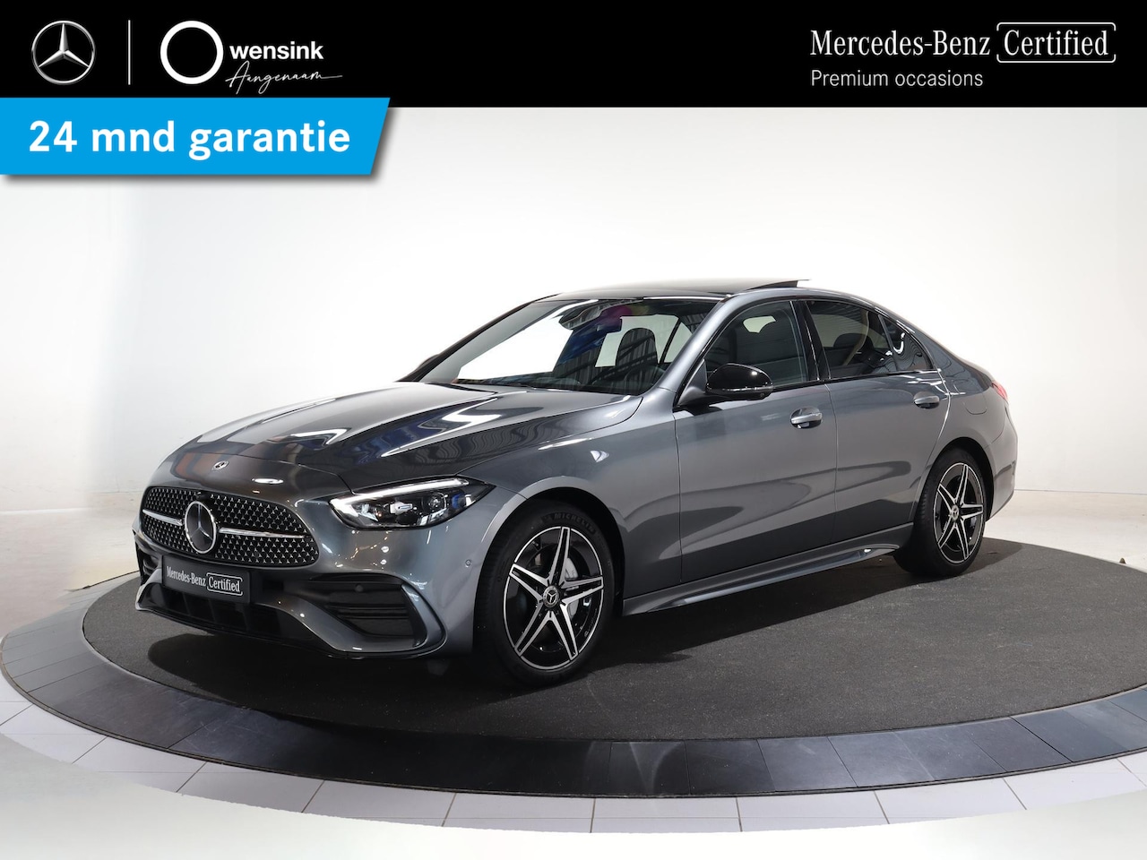 Mercedes-Benz C-klasse - 300 e AMG Line | Panoramadak | Rij assistentie | Multibeam | - AutoWereld.nl