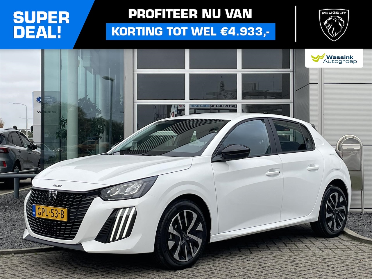 Peugeot 208 - 1.2 PureTech 75pk Active | DIRECT BESCHIKBAAR! | Cruise control | Airco | Navigatie | Park - AutoWereld.nl