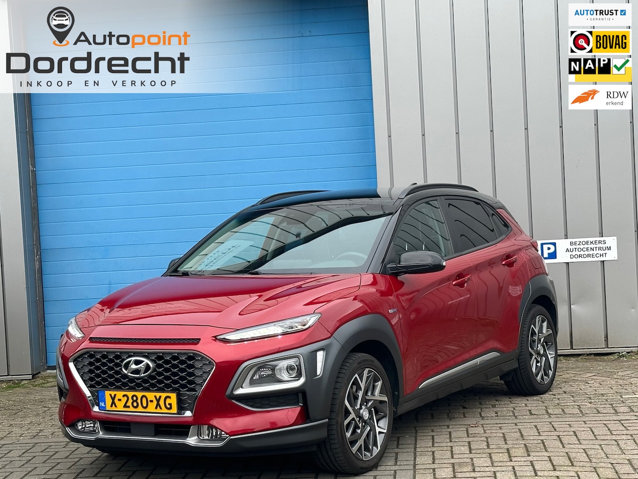 Hyundai Kona - 1.6 GDI HEV Premium CAMERA PDC - AutoWereld.nl