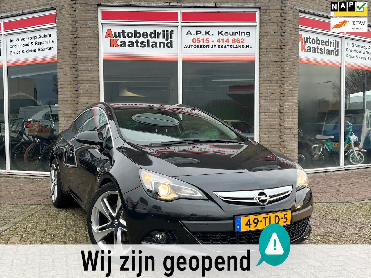 Opel Astra GTC - 1.4 Turbo Sport - LEES OMSCHRIJVING! - 20'' Lichtmetalen velgen - 2012 - AutoWereld.nl