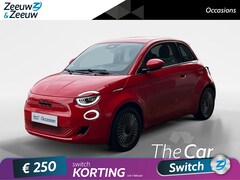 Fiat 500 - RED 42 kWh 119pk | Navigatie | Parkeersensoren achter | Climate control | Apple Carplay /