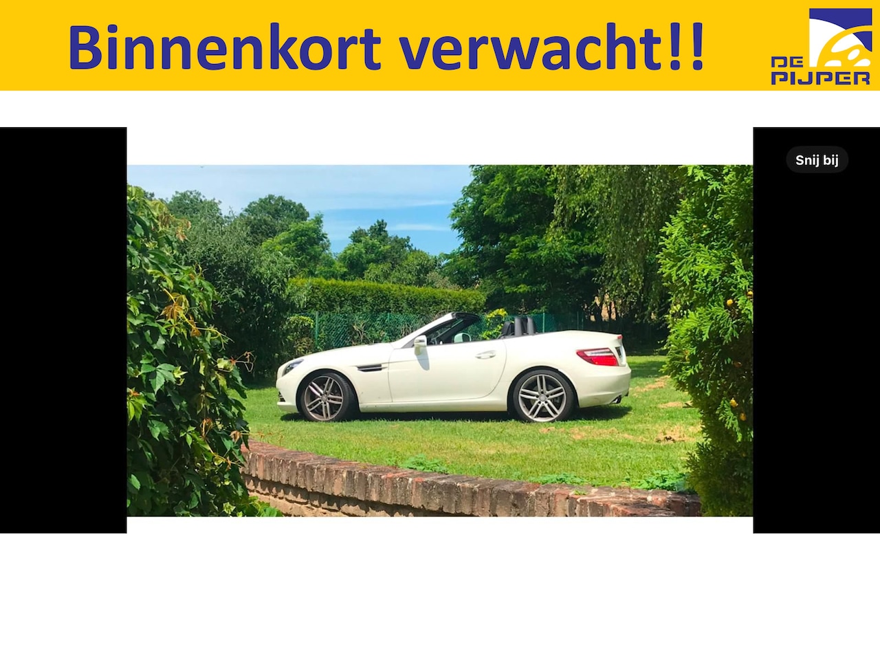 Mercedes-Benz SLK-klasse - 200 Edition 1 AMG | Vol | Pano.dak | Airscarf | Stoelverwarming | Adapt.CC | Xenon / LED | - AutoWereld.nl