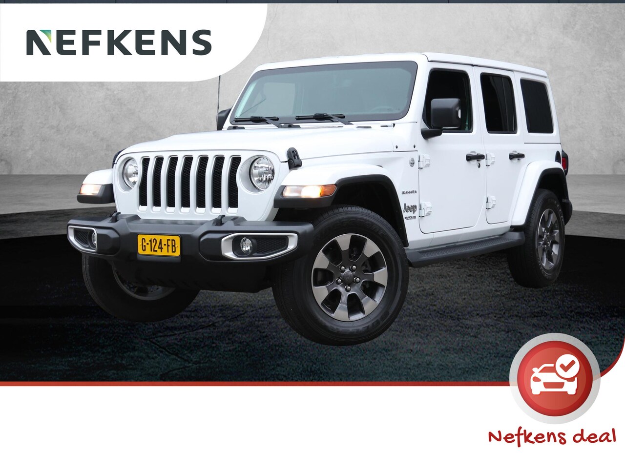 Jeep Wrangler - 3.6 Sahara | UNIEK | 1ste eigenaar | FULL HISTORY | Trekhaak | LEER | Climate Control | NA - AutoWereld.nl