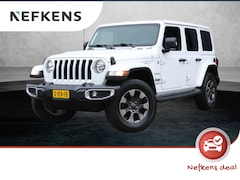 Jeep Wrangler - 3.6 Sahara | UNIEK | 1ste eigenaar | FULL HISTORY | Trekhaak | LEER | Climate Control | NA