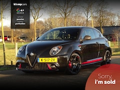 Alfa Romeo MiTo - 1.4 T 170PK | Veloce-S | Carbon | Leer | Stoelverw | Camera | Sideskirts | Uniek