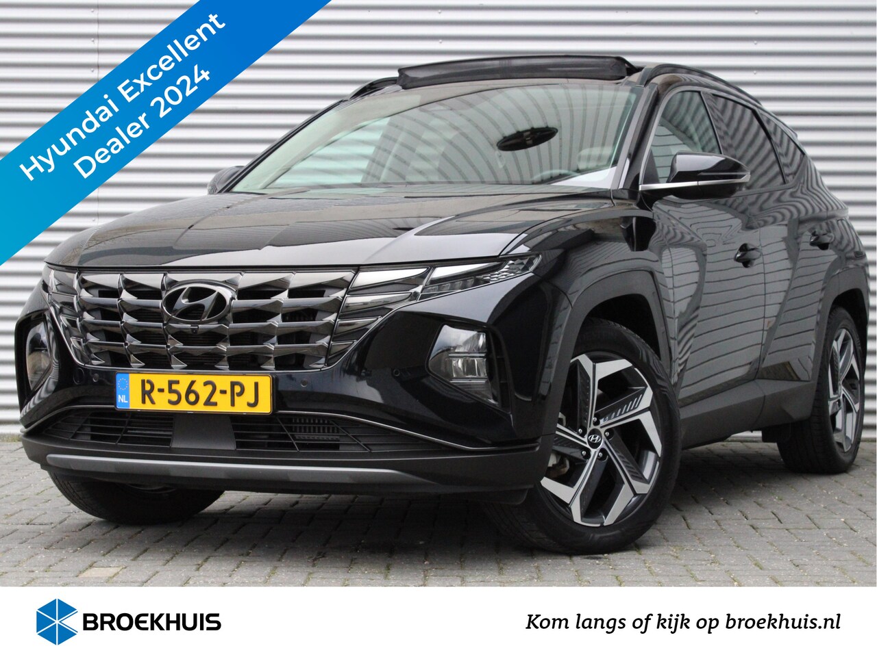 Hyundai Tucson - 1.6 T-GDI PHEV Premium Sky 4WD | Afn. Trekhaak | AllSeasonbanden | 1ste eigenaar | Perfect - AutoWereld.nl