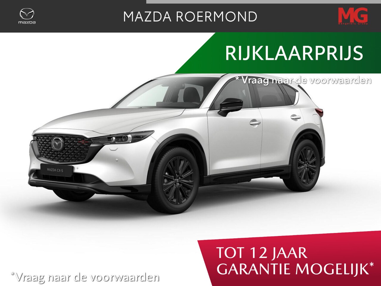 Mazda CX-5 - 2.0 e-SkyActiv-G 165 6AT Homura /€ 4.000,00 voordeel/Rijklaarprijs - AutoWereld.nl