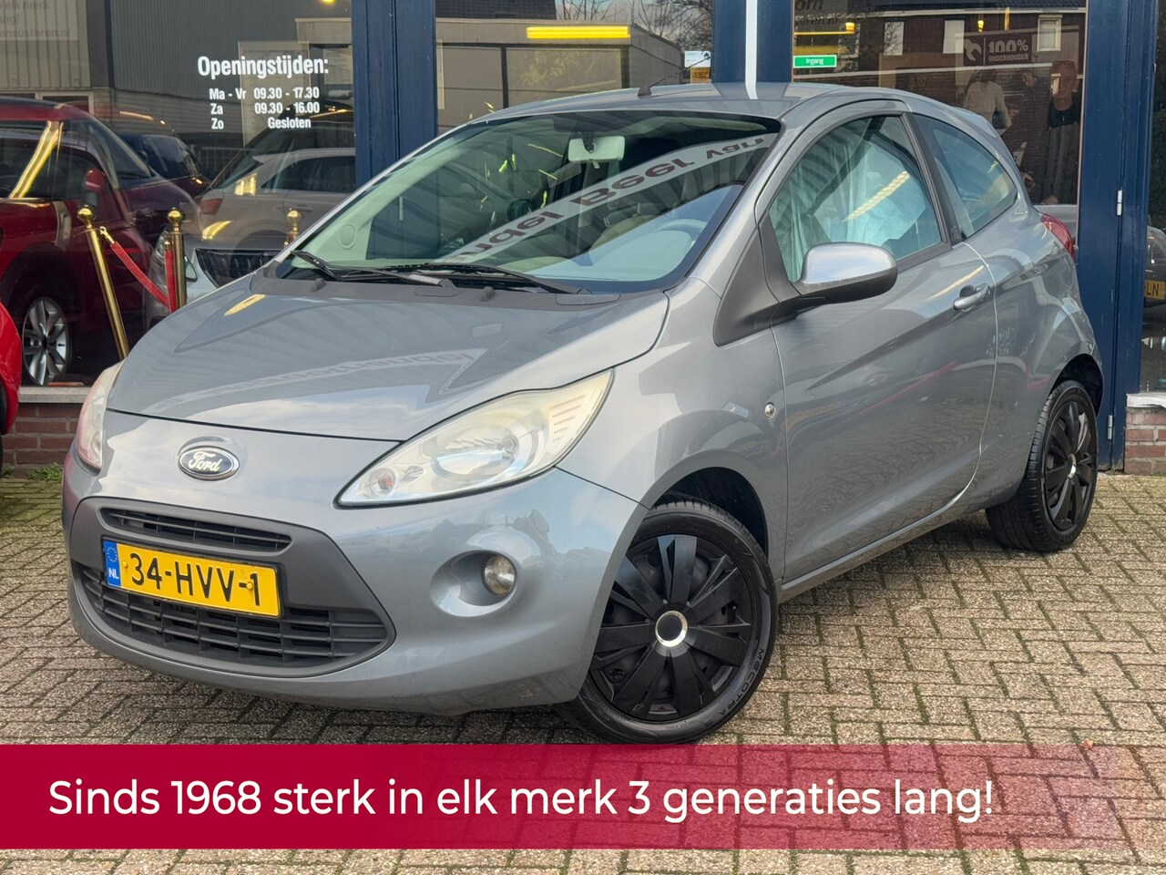 Ford Ka - 1.2 Titanium NL AUTO NAP! Airco l Elek pakket l Centraal! NIEUWE D-riem l DEALER OH l TOPS - AutoWereld.nl