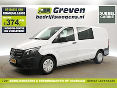 Mercedes-Benz Vito - 114 CDI Lang | Dubbele Cabine | 6 Persoons | Automaat Airco Cruise Trekhaak Navi 3 Persoon