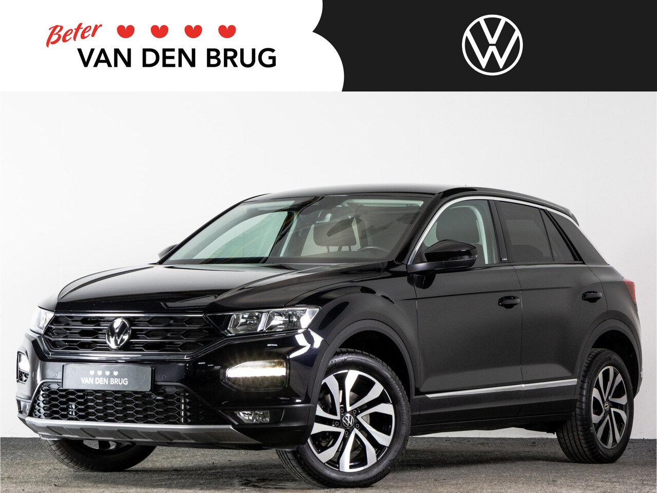 Volkswagen T-Roc - 1.5 TSI 150pk Style Business AUTOMAAT | Afneembare Trekhaak | Side-Assist | Adaptieve Crui - AutoWereld.nl