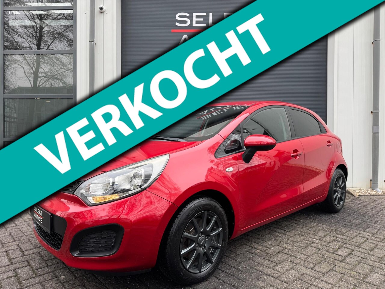 Kia Rio - 1.2 CVVT Plus Pack Airco/5-Deurs/Elektrische Ramen/Elektrische Spiegels/15 Inch/USB/AUX/Ac - AutoWereld.nl