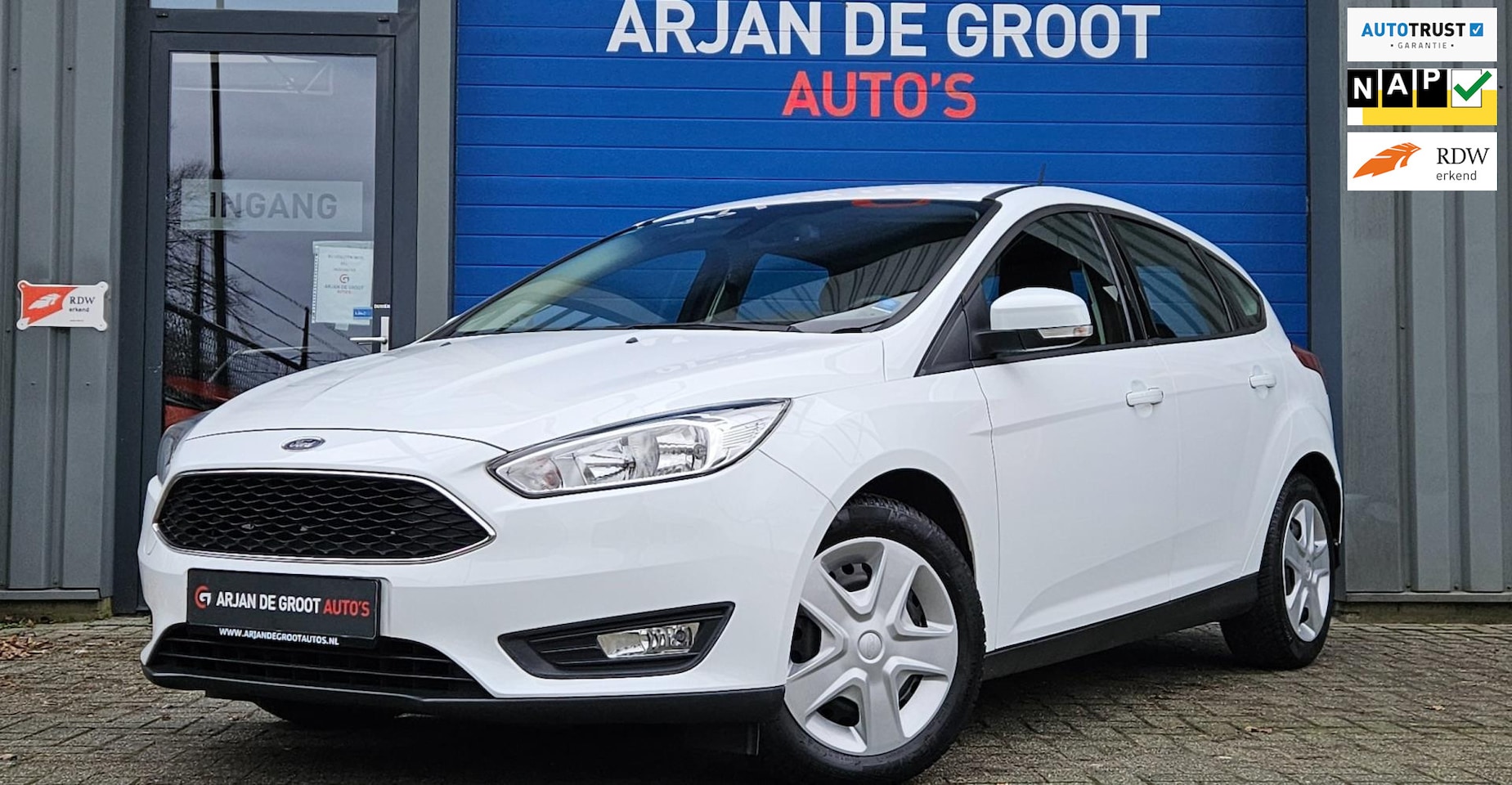 Ford Focus - 1.6 T-VCT 86PK 5Drs Airco 4 Cilinder! Bleutooth Stoelverwarming - AutoWereld.nl