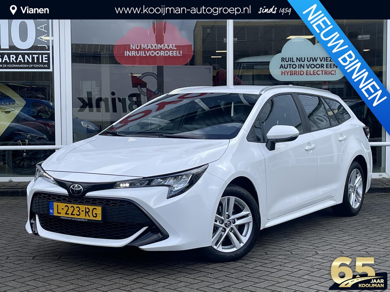 Toyota Corolla Touring Sports - 1.2 Turbo Active 1300 KG trekkracht, ideale gezinsauto + caravan - AutoWereld.nl