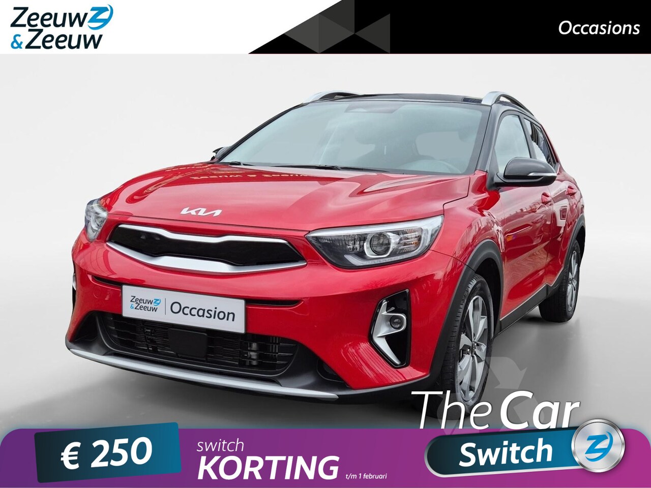 Kia Stonic - 1.0 T-GDi MHEV DynamicPlusLine | Airco | Navi | Camera | LM Velgen | Privacy Glass | - AutoWereld.nl