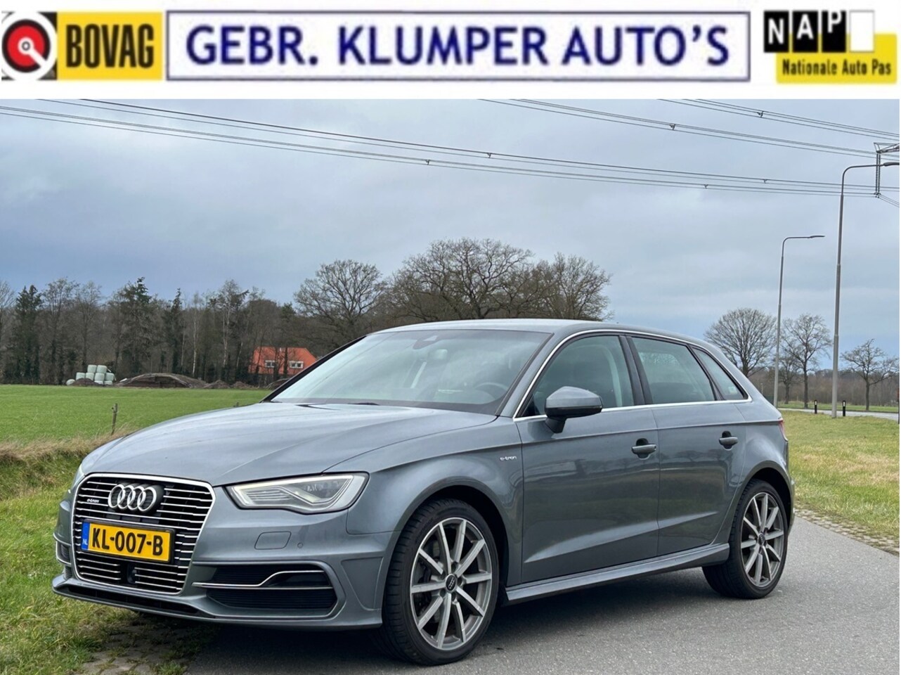 Audi A3 Sportback - 1.4 e-tron PHEV Attraction Pro Line plus Sportstoelen, LED, Navi, 2e Eig., Keyless, PDC - AutoWereld.nl