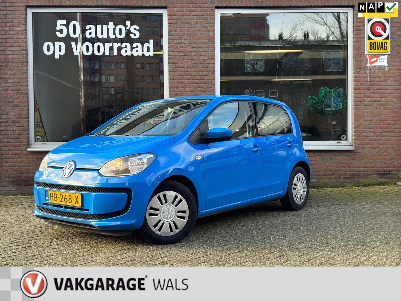 Volkswagen Up! - 1.0 UP! BLUEMOTION | AIRCO | NAVI | NAP | PARKSENSOR | AUX - AutoWereld.nl