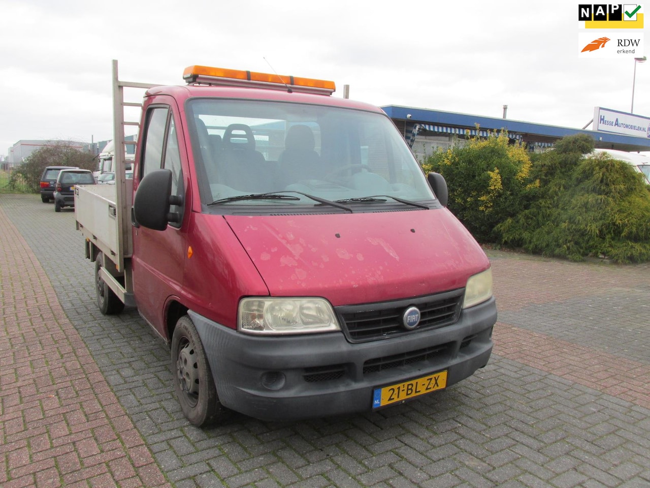 Fiat Ducato - 2.3 JTD pick up open laadbak - AutoWereld.nl