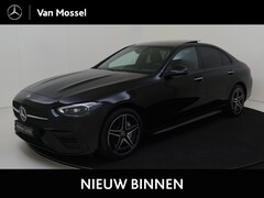 Mercedes-Benz C-klasse - 300 e AMG Line / Stoelverwarming / 360Graden-Camera / Panaroma-schuifdak / Night-Pakket /