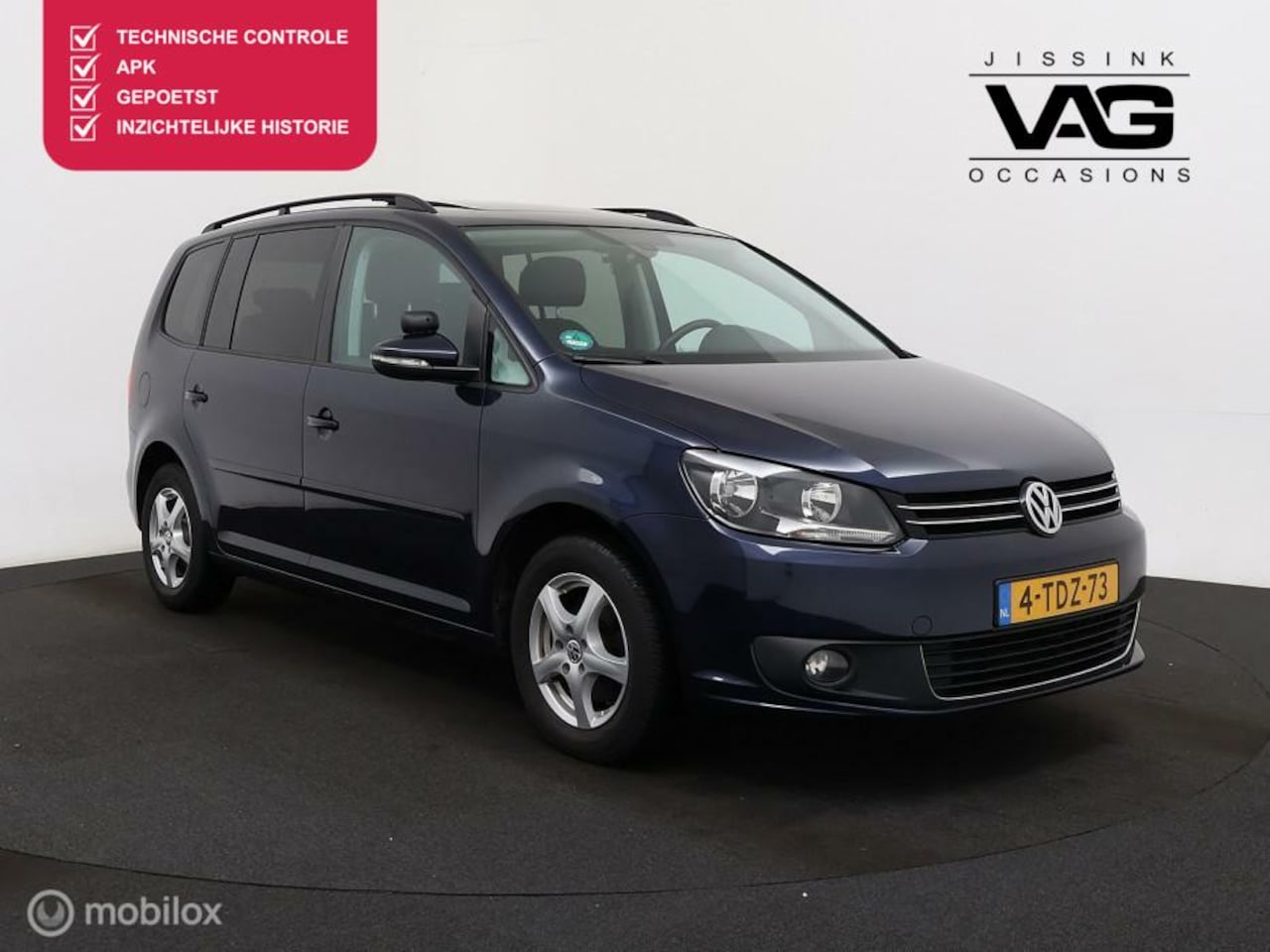 Volkswagen Touran - 1.6 TDI Comfortline Pano PDC 1e eigenaar! - AutoWereld.nl